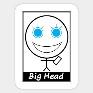 Big Head Sticker